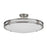 AFX Lighting Carlisle 1 Lt 12" LED Semi-Flush, Nickel/White - CAC121200L5AJD1