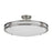 AFX Lighting Carlisle 1 Lt 14" LED Semi-Flush, Nickel/White - CAC142400L5AJD1