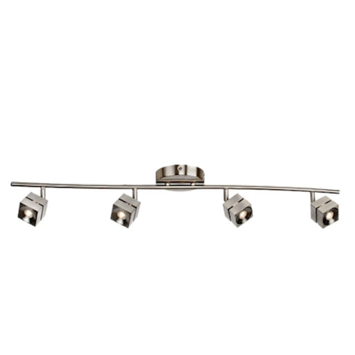 AFX Lighting Cantrell LED Fixed Rail Light, Satin Nickel - CARF4450L30SN