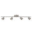 AFX Lighting Core 4-Head LED Fixed Rail, Satin Nickel - CRRF4450L30SN