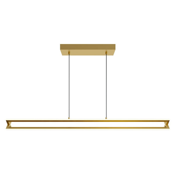 AFX Lighting Cass Linear Pendant, LED 38W/4000LM/120V, Gold - CSSP0448L30D1GD