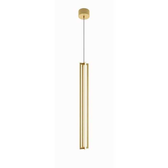 AFX Lighting Cass 1 Light Pendant, LED 36W/4000LM/120V, Gold/ - CSSP36L30D1GD