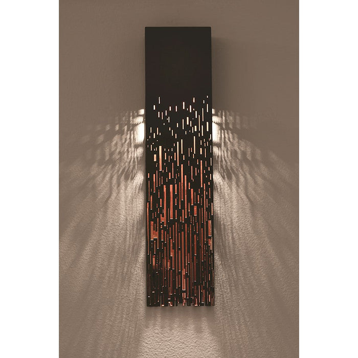 AFX Lighting Embers LED Wall Sconce, Black