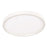 AFX Lighting Edge Round 1 Light 6" LED Flush Mount, White - EGRF06LAJD3WH