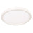 AFX Lighting Edge Round 1 Light 12" LED Flush Mount, White - EGRF12LAJD3WH