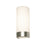 AFX Lighting Evanston 12" LED Sconce, 17W/120-277V, Nickel/WH - EVNS0512LAJUDSN