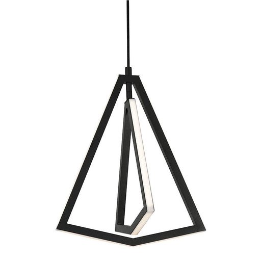 AFX Lighting Gianna 1 Light Pendant, Black - GNAP15L30D1BK