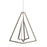 AFX Lighting Gianna 27" LED Pendant, Satin Nickel/Frosted - GNAP27L30D1SN