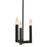 AFX Lighting Grace 3 Light Mini Pendant, Black - GRCP07CBBK