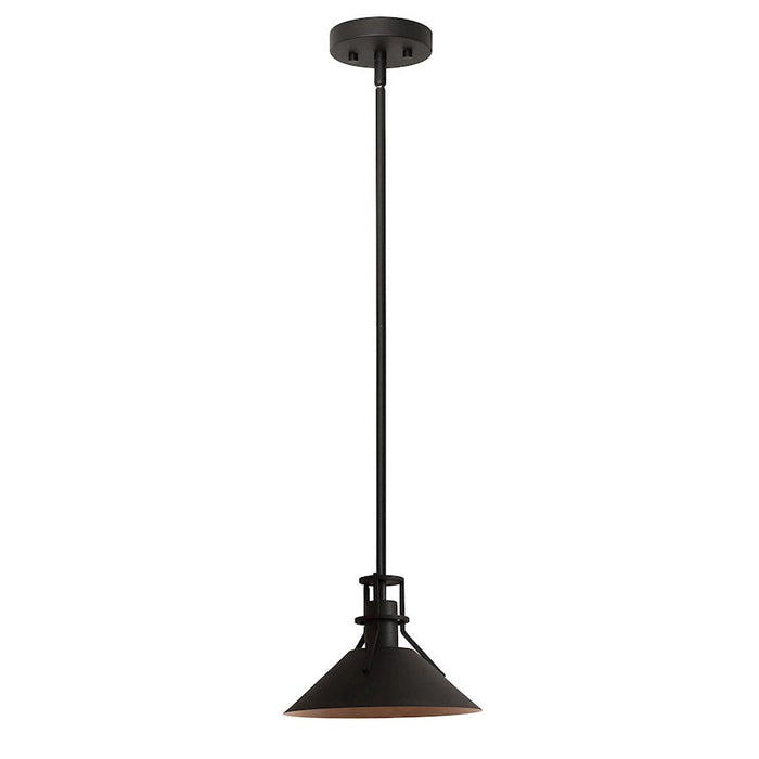 AFX Lighting Gus 10'' Outdoor Led Pendant, 12W/120V, Black