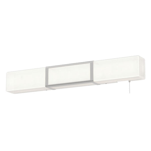 AFX Lighting Holly 2 Light 36'' LED Wall Light, Nickel/White - HLYB36L30ENSN