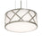 AFX Lighting Haven 2 Light 13" Pendant, Satin Nickel/Satin Nickel - HVNP13MBSN