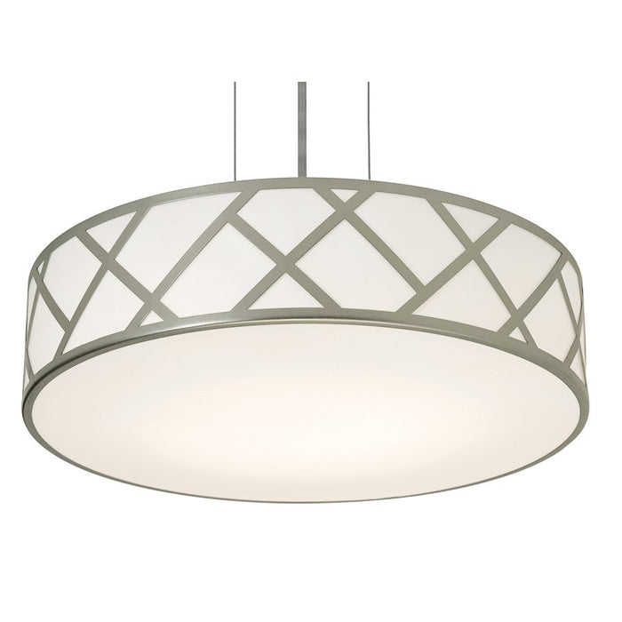 AFX Lighting Haven 3 Light 21" Pendant, Satin Nickel/Satin Nickel - HVNP21MBSN