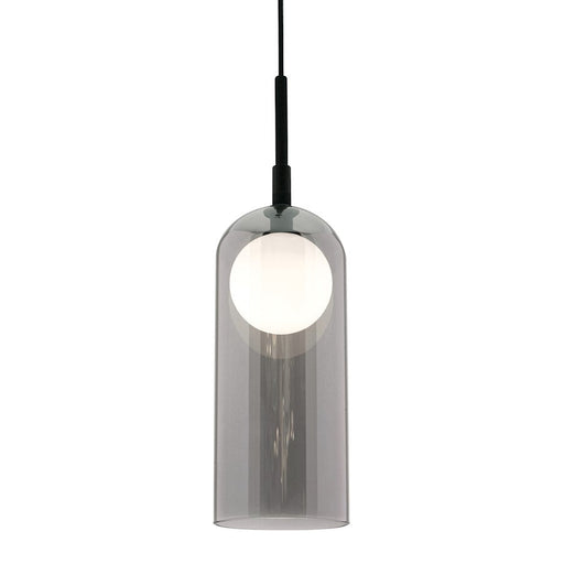 AFX Lighting Kiran 1 Light 4" LED Pendant, Black/3000K - KRNP04L30D1BK