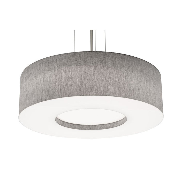 AFX Lighting Montclair 1 Lt 24" LED Pendant, NK/Grey/White - MCP2432L5AJUDSN-GY