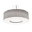 AFX Lighting Montclair 3 Lt 24'' Med Base Pendant, NK/Grey/WH - MCP2432MBSN-GY