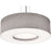 AFX Lighting Montclair 1 Lt 30" LED Pendant, NK/Grey/White - MCP3044L5AJUDSN-GY