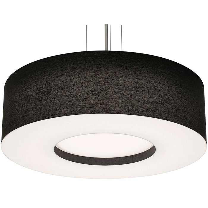 AFX Lighting Montclair 4 Lt 30'' Med Base Pendant, NK/Black/WH - MCP3044MBSN-BK