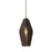 AFX Lighting Mila Pendant, Satin Nickel/Smoke - MLAP13SM