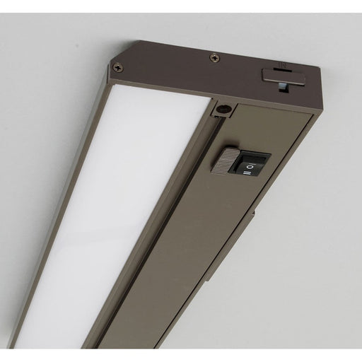 AFX Lighting Noble Pro 1 Light Under Cabinet, Rubbed Bronze/White