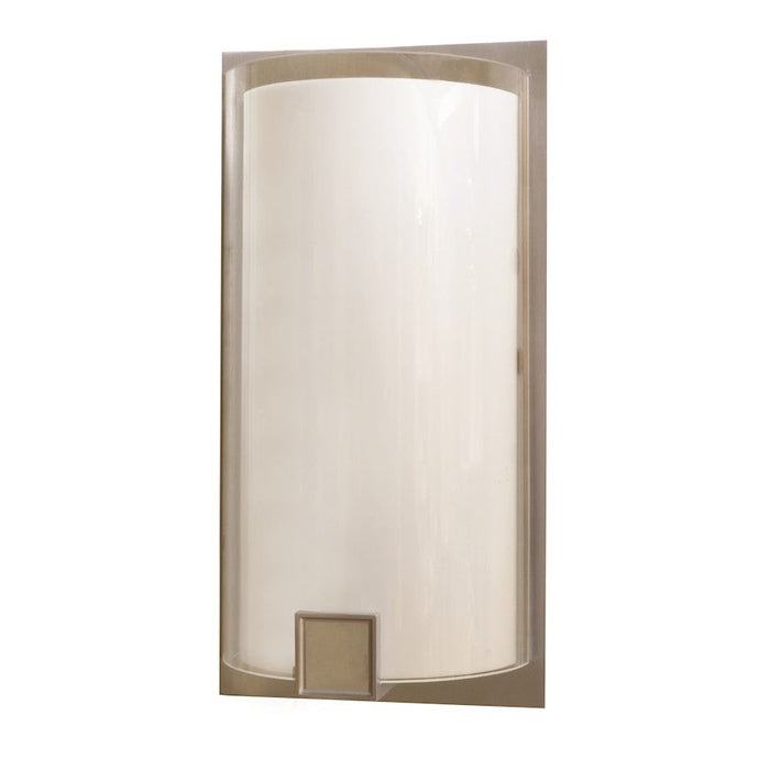 AFX Lighting Nolan 12" LED Sconce, Satin Nickel/White - NLS061214LAJUDSN