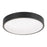 AFX Lighting Octavia LED 14" Flush Mount, Black/White - OTVF1425LAJD1BK