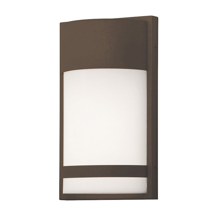 AFX Lighting Paxton 1-Lt Outdoor Wall Sconce, Bronze/White - PAXW071828LAJD2BZ