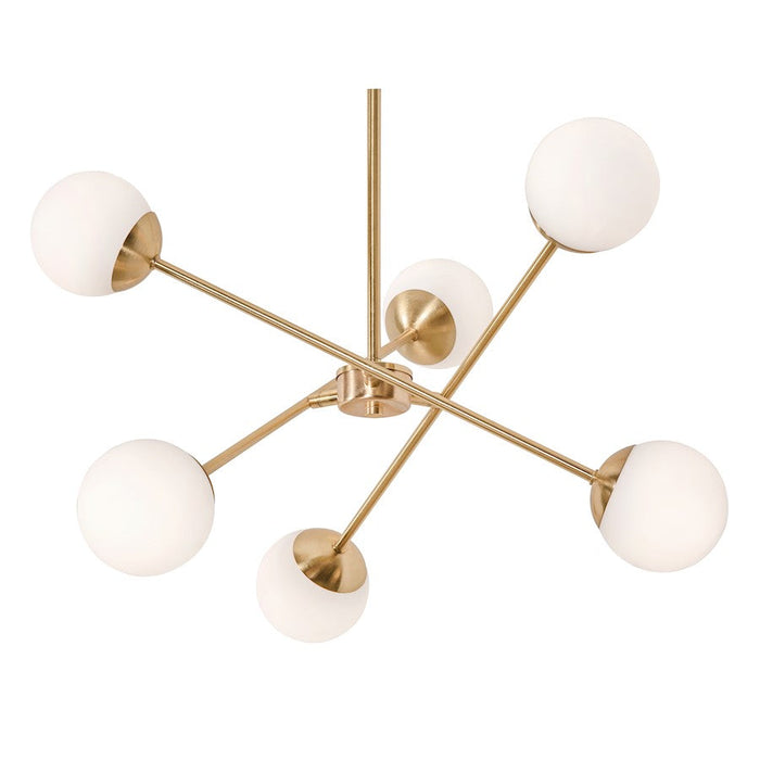 AFX Lighting Pearl 6 Light 24" Pendant