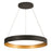 AFX Lighting Reveal LED Pendant, Black/Gold