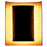 AFX Lighting Reveal LED Wall Sconce, Black/Gold