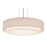 AFX Lighting Sanibel 16" LED Pendant, Satin Nickel - SAP1614LAJUDSN-LW