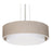 AFX Lighting Sanibel 1 Light Pendant, Satin Nickel/Jute - SAP1824LAJUDSN-JT