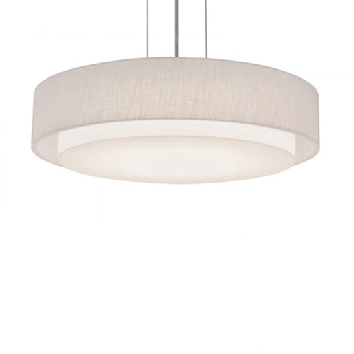 AFX Lighting Sanibel 18" LED Pendant, Satin Nickel - SAP1824LAJUDSN-LW