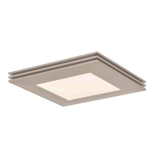 AFX Lighting Sloane LED Square Surface Mount, Satin Nickel - SLF12121100L30D1SN