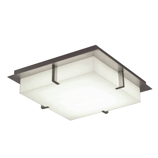 AFX Lighting Sinclair 14" LED Flush Mount, Satin Nickel - SNF141400LAJUDSN