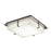 AFX Lighting Sinclair 17" LED Flush Mount, Satin Nickel - SNF172400LAJUDSN