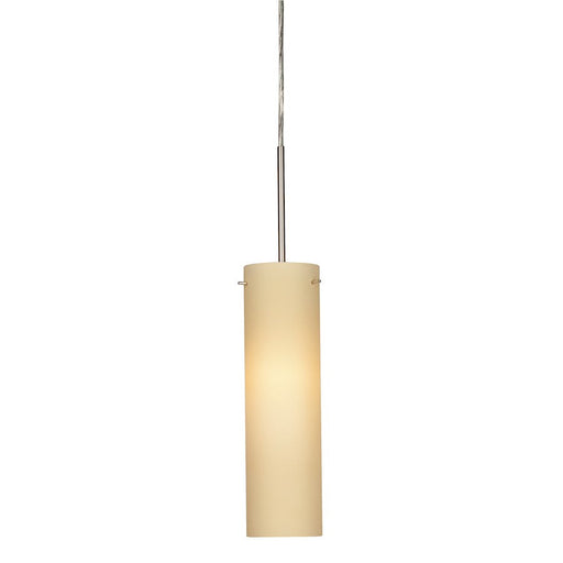 AFX Lighting Soho Pendant, Satin Nickel/Cream - SSP04MBSNCR