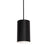 AFX Lighting Tyke 1 Light 4" Pendant, Black/Black - TYKP04MBBK