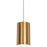AFX Lighting Tyke 1 Light 4" Pendant, Satin Brass/Satin Brass - TYKP04MBSB