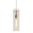 AFX Lighting View Pendant, Satin Nickel/Clear - VIP05MBSNCL