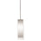 AFX Lighting View Pendant, Satin Nickel/White - VIP05MBSNWH