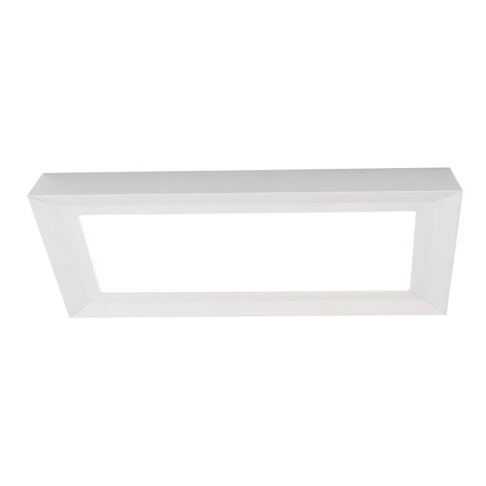 AFX Lighting Zurich LED Rectangular Surface Mount, White - ZUF12241800L30D1WH