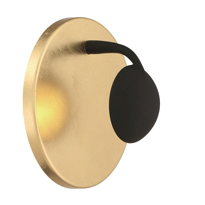 Arnsberg Aurora Wall Sconce, Gold/Black - 223810279