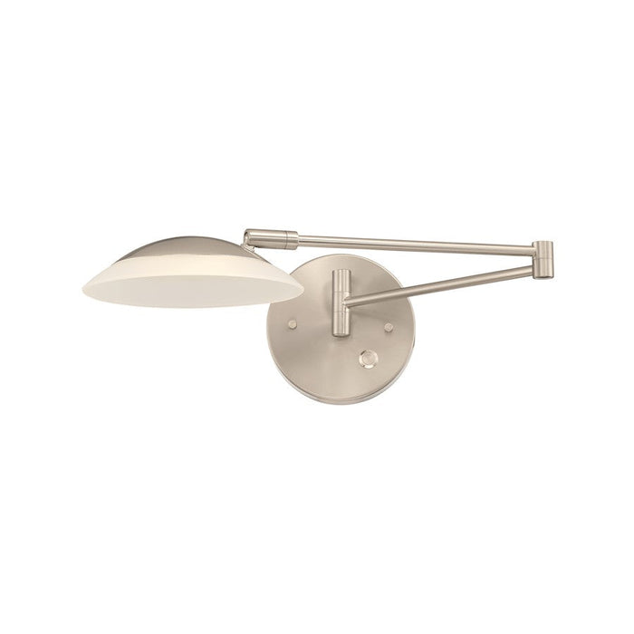 Arnsberg Meran Turbo Wall Sconce, Satin Nickel - 272310107