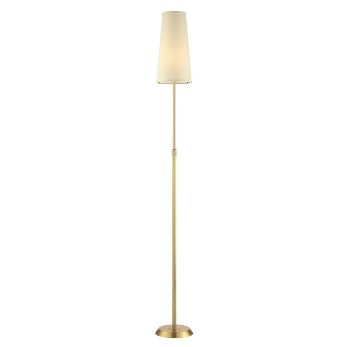 Arnsberg Attendorn 1 Light Floor Lamp, Satin Brass - 409400108