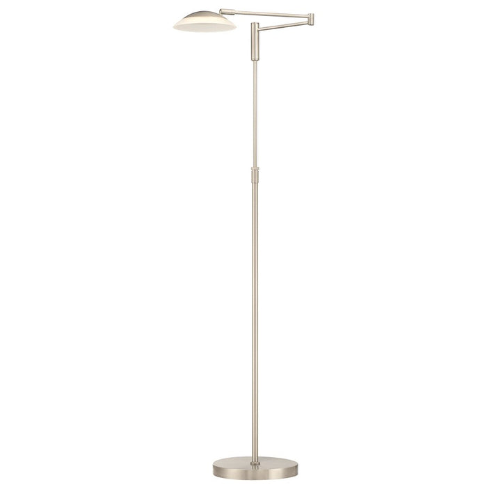 Arnsberg Meran Turbo Floor Lamp, Satin Nickel - 472310107