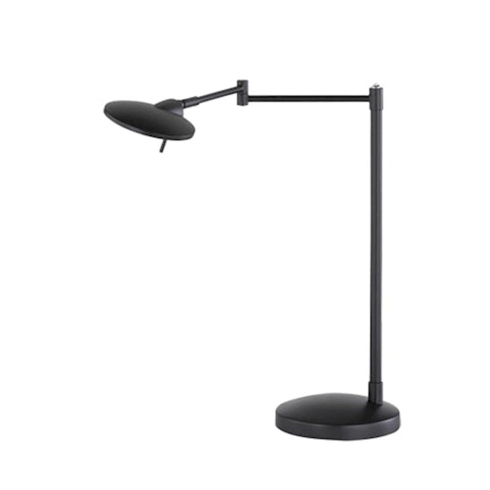 Arnsberg Dessau Turbo Swing Arm Table Lamp, Museum Black - 525870135