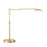 Arnsberg Meran Turbo Table Lamp, Satin Brass - 572310108