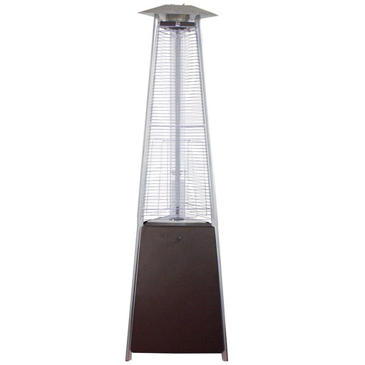 Commerical Natural Gas Hammered Bronze Glass Tube Heater - NG-GT-BRZ