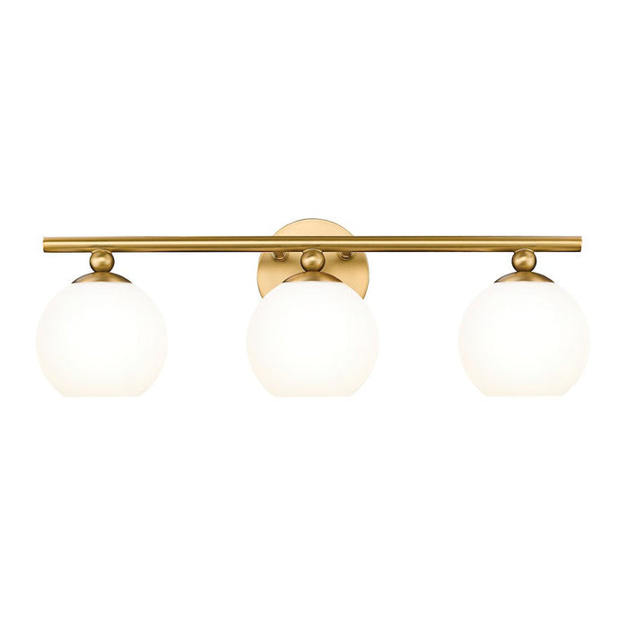 Z-Lite Neoma 3 Light Vanity, Modern Gold/Opal Etched - 1100-3V-MGLD